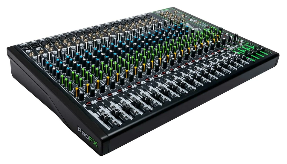 Mackie ProFX22v3 22-Channel 4-Bus Professional Effects Mixer w/USB ProFX22 v3 - Image 2 of 4