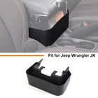 Center Console Armrest Tray Storage Box Accessories For Jeep Wrangler JK 2011-18
