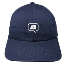Classic Caps Snapback Blue OSFM Hat ActBlue Logo Made In USA 6 Panel Structured