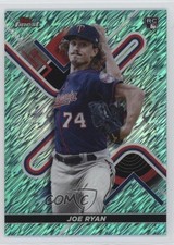 2022 Topps Finest Aqua Shimmer Refractor 40/175 Joe Ryan #19 19n6