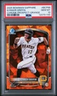 Konnor Griffin 2025 Bowman Chrome Sapphire Prospect Orange /25 - PSA 10