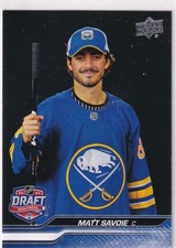 23/24 UD EXTENDED MATT SAVOIE DRAFT RC ROOKIE #745