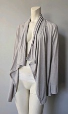 Eddie Bauer Outdoor Hiking Travel Open Front Top Women's Size L Gray (#225)