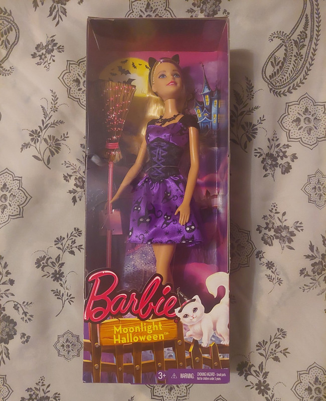 Mattel Barbie Moonlight Halloween 12in Fashion Doll DJJ41 Original Unopened