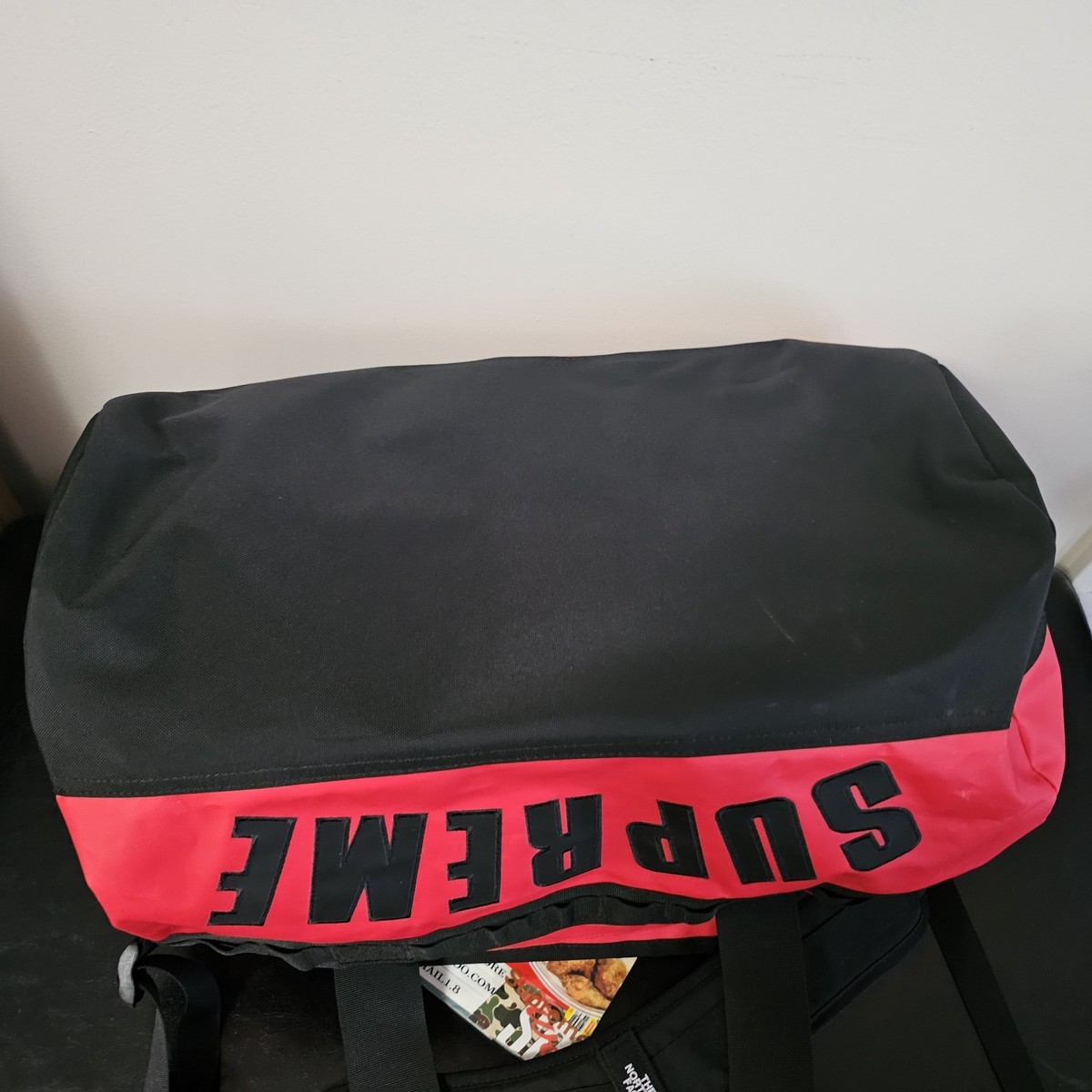 Supreme® The North Face® Arc Logo Base Camp Duffle Bag Red | eBay