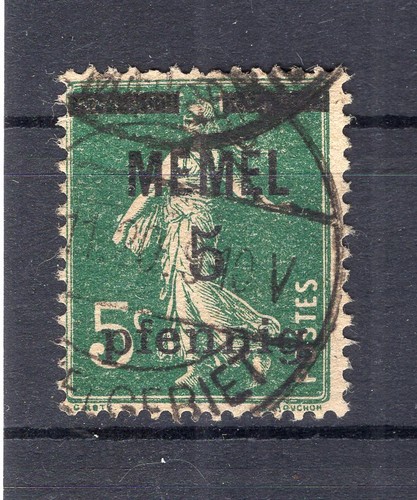 Memel 18A In Excellent Condition 25EUR (75409)