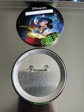 Badge Button Mickey Avec Sa Batterie Disneyland Paris