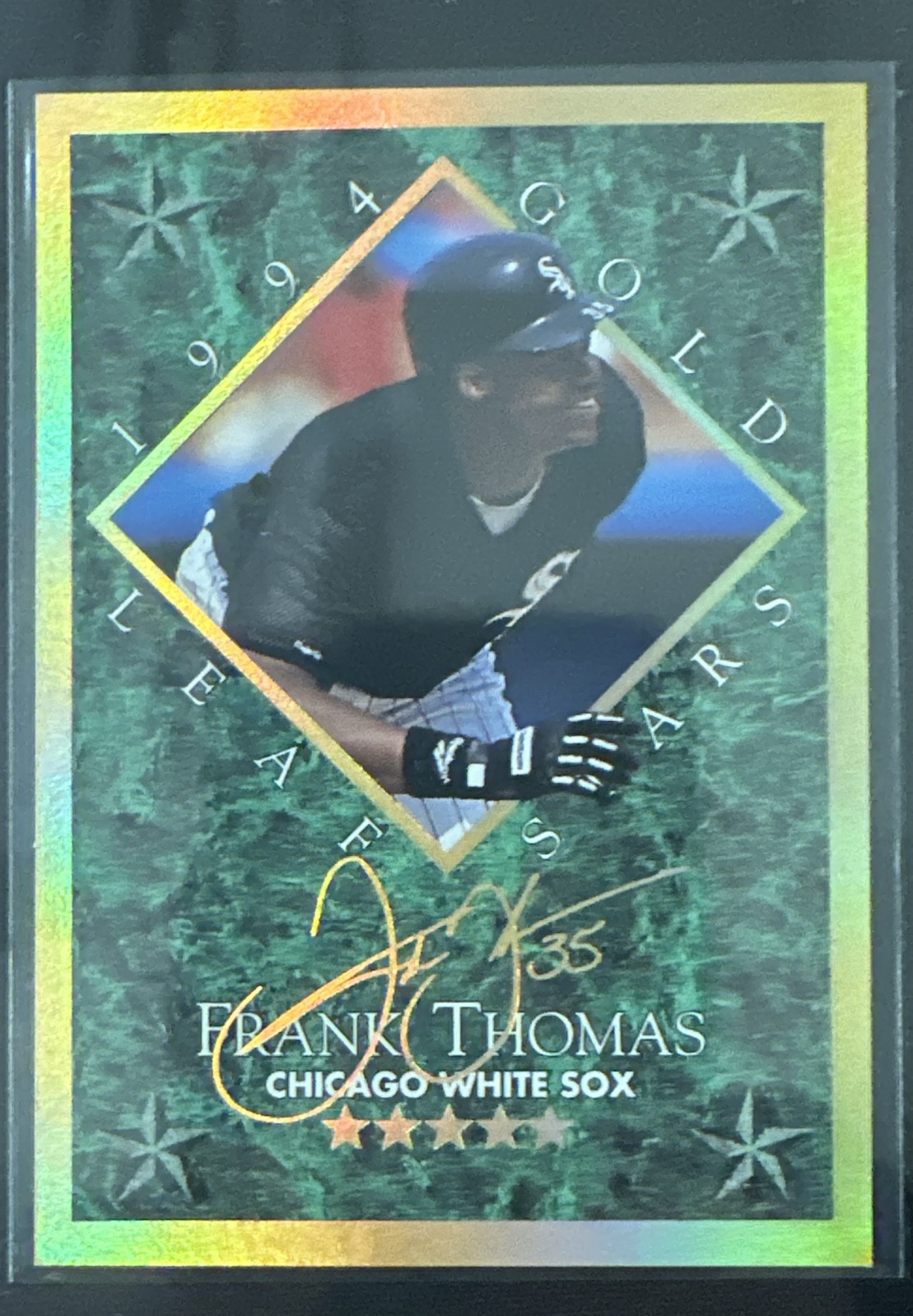 1994 Leaf - Gold Leaf Stars Frank Thomas #11 /10000