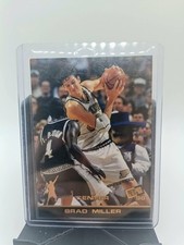 1998 Press Pass Brad Miller Rookie Card Purdue. rookie card picture
