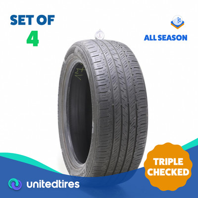 Set of (4) Used 245/50R20 Kumho Crugen HP71 102V - 6.5-8/32
