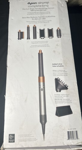 Dyson Airwrap HS05 Multi-Styler Complete Long - Copper/Nickel - OB