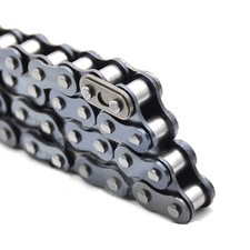 Roller Chain Single Strand 04C 06A 06B~16A Carbon Steel Industrial Roller Chain