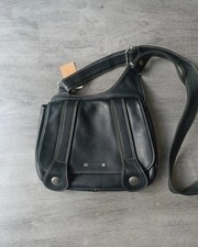 Sac Bandoulière Femme - Jean Louis Fourés - Cuir Noir
