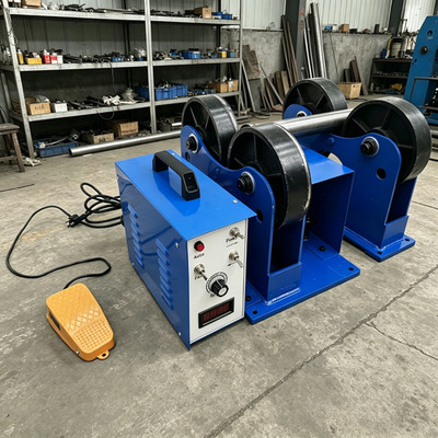 110V Iron Wheel Welding Rotary Rollers 125W