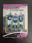 2025 Panini Cam Skattebo Base (Raw)