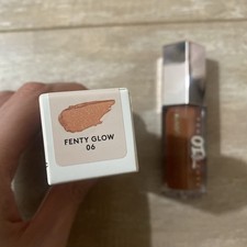Fenty Glow 06 Gloss Bomb Oil NOWY Brokat Błyszczyk do ust Olej Błyszczyk Makijaż Uroda Fabrycznie nowa w pudełku