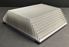 Big Aluminum Heatsink 7-1/2" x 7-1/2" x 2-1/2" 4lb 2oz With Mounting Holes