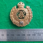 WW1 Royal Engineers Militia Cap Badge George V 1910 - 1936