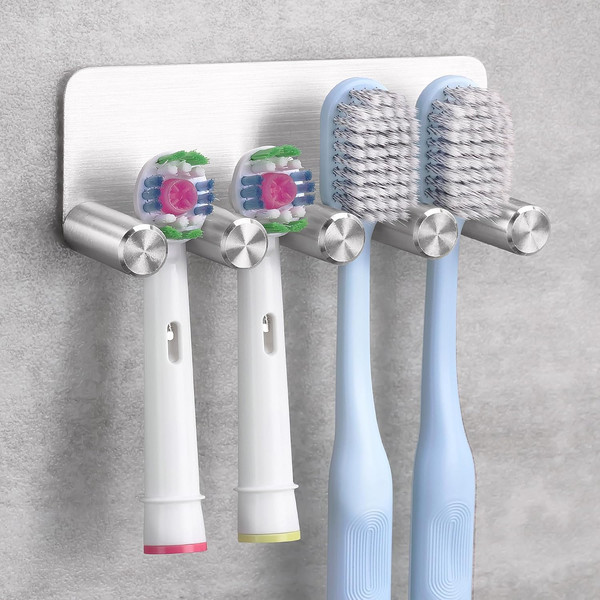 ZahnbüRstenhalter Zur Wandmontage, Elektrischer ZahnbüRstenhalter FüR Badezimmer-image