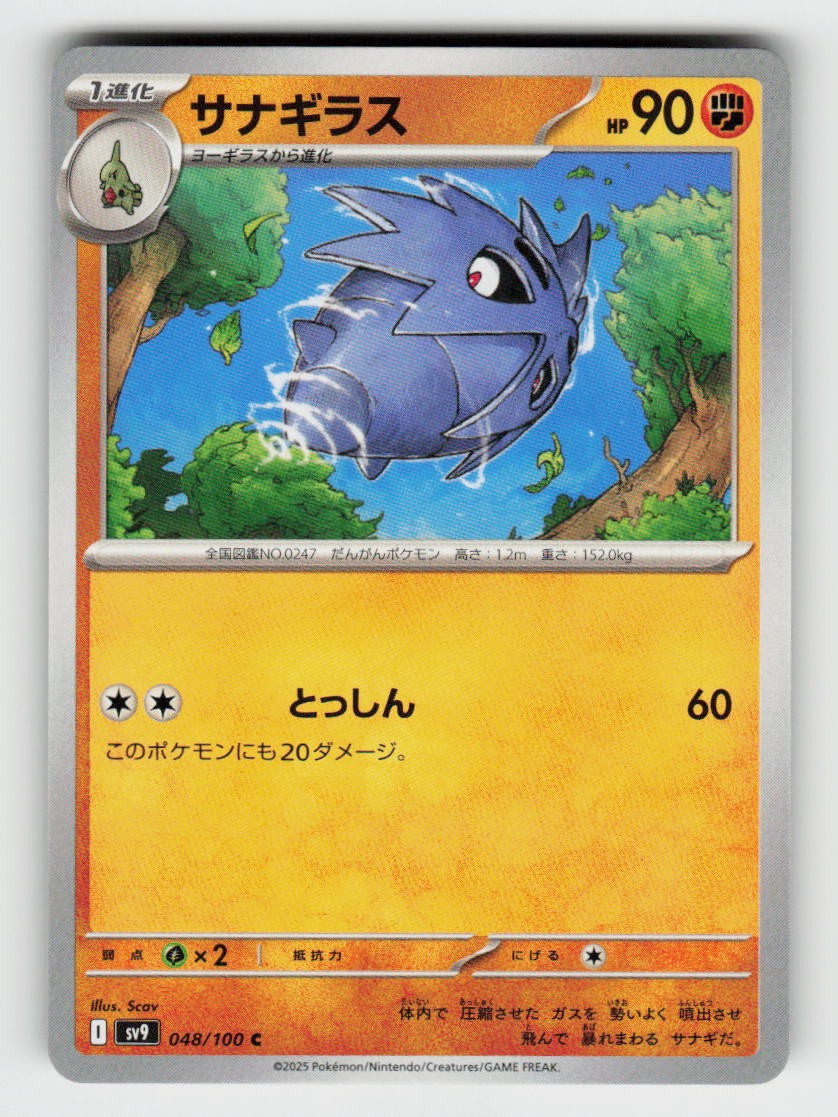 Pupitar 048/100 Common Battle Partners Pokemon Japanese
