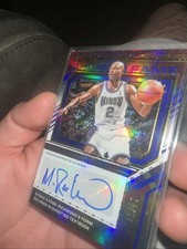 2021-22 Panini Recon - Claim to Fame Signatures Mitch Richmond  Red /99 (AU)