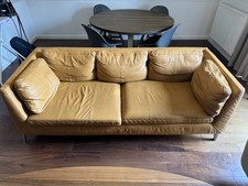 IKEA Stockholm 3 seater sofa - used, in great condition, leather
