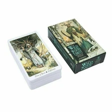 Wild Wood Tarot Cards Beginner Deck Vintage Fortune Telling 78Pcs