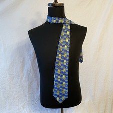 Nickelodeon Spongebob Squarepants Viacom 2005 Men's 58"x4 Neck Tie Blue Cartoon