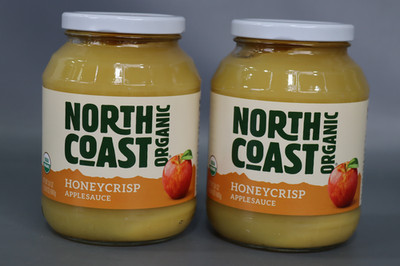 (Pack of 2) North Coast Organic Honeycrisp Apple Sauce, 24 Ounce (Pack of 2)