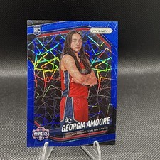 2025 Panini Prizm WNBA - Rookie Georgia Amoore #103 Blue Velocity Prizm (RC)