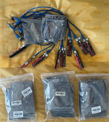 30 x GPU Riser PCI-E 1X TO16X Powered USB 3.0 GPU Extender Adapter Card