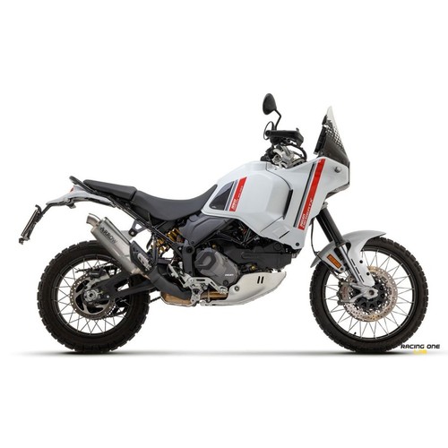 TERMINALE DI SCARICO ARROW INDY RACE EVO ALLUMINIO DUCATI DESERT X 950 22-24 - Imagen 1 de 4