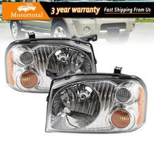 Headlights Pair Left Right For Nissan Frontier 2001-2004