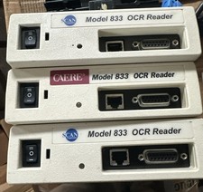 Lot 3 CAERE MODEL 833 OCR READER Made in USA