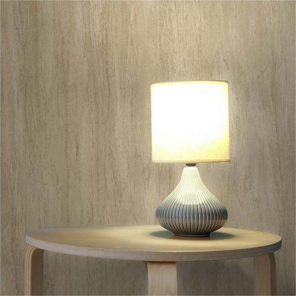 Vorgeleimte Tapete Holzoptik Vliestapete Holzwand Braun Beige Wohnzimmer-image