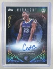 Cedric Coward 2025 Topps Midnight #MSR-CC Sun Signatures RC Auto Rookie