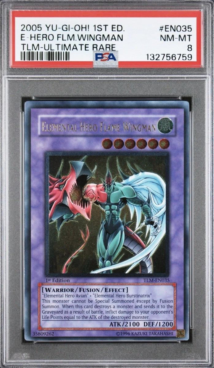 Elemental HERO Flame Wingman Yu-Gi-Oh! TCG Individual Trading Card