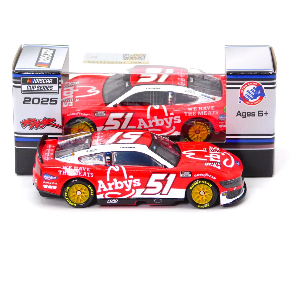 Cody Ware 2025 Arby's 1:64 Nascar Diecast - Image 4 of 4