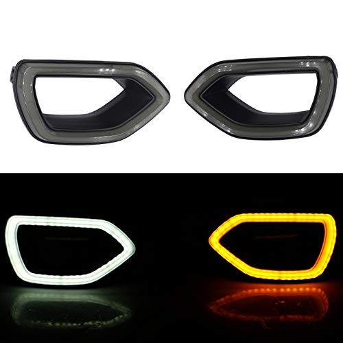  Replacement for SRT Scat Pack Grille Smoke LED Lights Pig Nose Fit for Dodge  - Picture 3 of 8