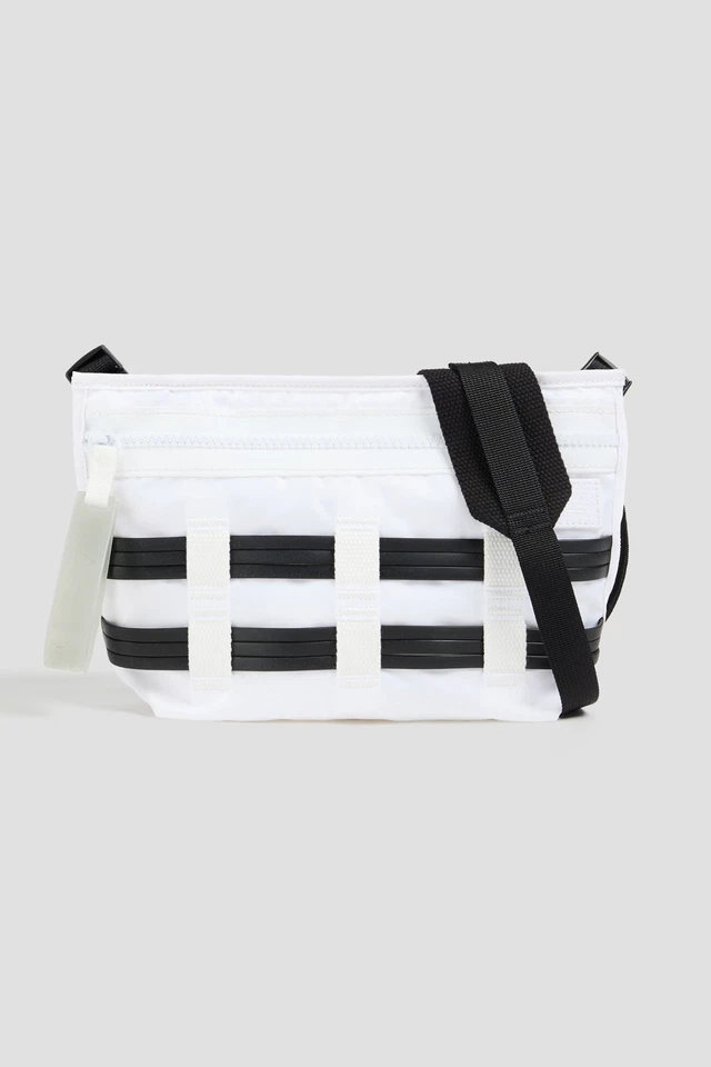 RRP €250 ACNE STUDIOS Crossbody Bum Bag Rubber Stripes Detachable Strap Zipped - Image 2 of 4