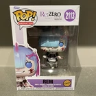 Funko Pop! Animation Re: Zero #2113 Rem CHASE Limited Edition + Protector