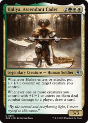 Haliya, Ascendant Cadet 218 Edge of Eternities MTG Uncommon