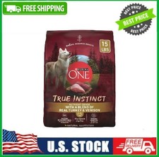 Purina One True Instinct Dry Dog Food for Adult Dogs, High Protein