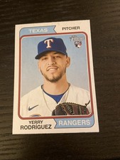 2023 Topps Heritage - Yerry Rodriguez #320 (RC)