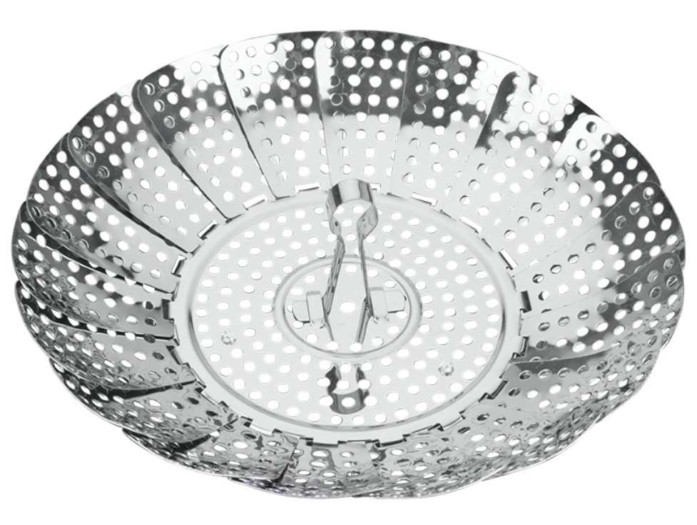 Metaltex Cuiseur Vapeur 23cm Inox Idéal pour Légumes Croquants et Poissons