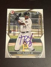 2023 SIGNED Bowman Prospects Tony Blanco Jr. #BP-134 GTP
