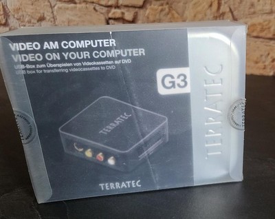 Terratec G3 USB Box zum Überspielen von Videos über Scartkabel auf DVD