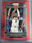Peyton Watson 2022 Panini Prizm Red Refractor #/299 #259 Nuggets SP RC Rookie