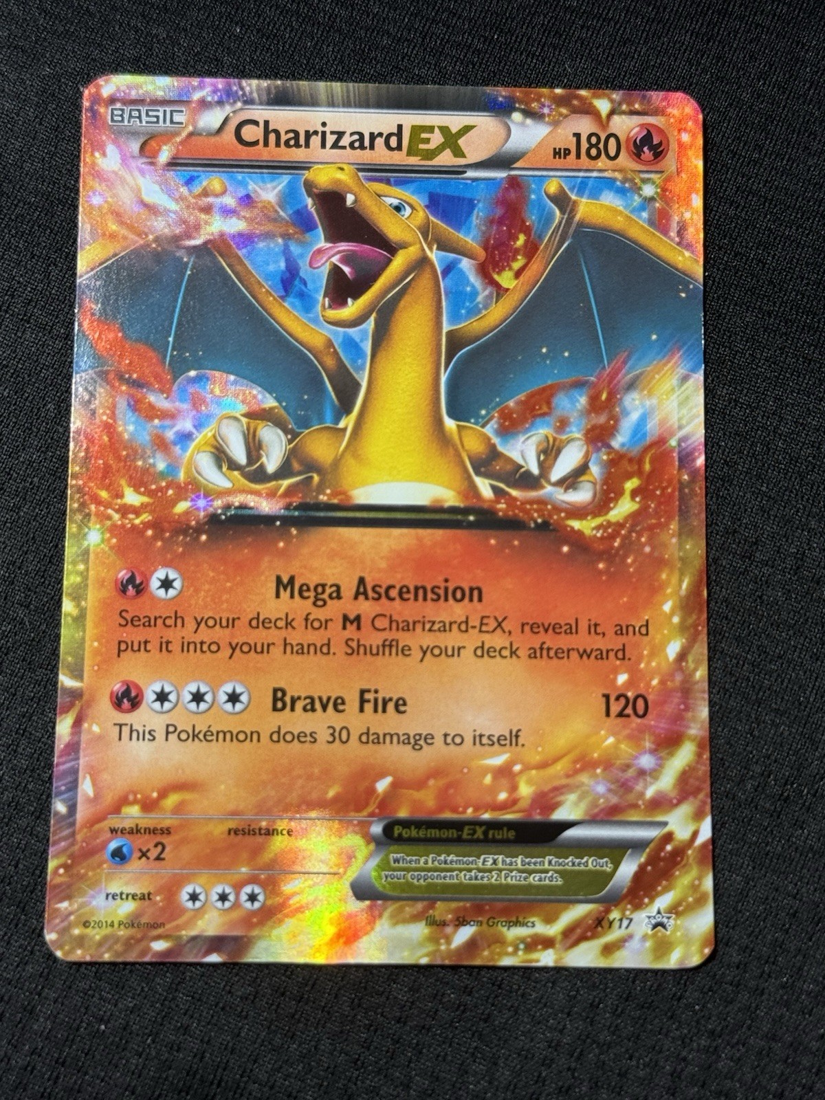 Pokémon TCG Pokémon Charizard ex Charizard Promo Holo XY17 Promo