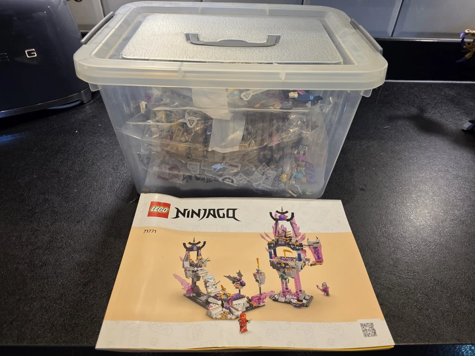 LEGO Ninjago 71771 the Crystal King Temple Building Set with 3 Minifigures